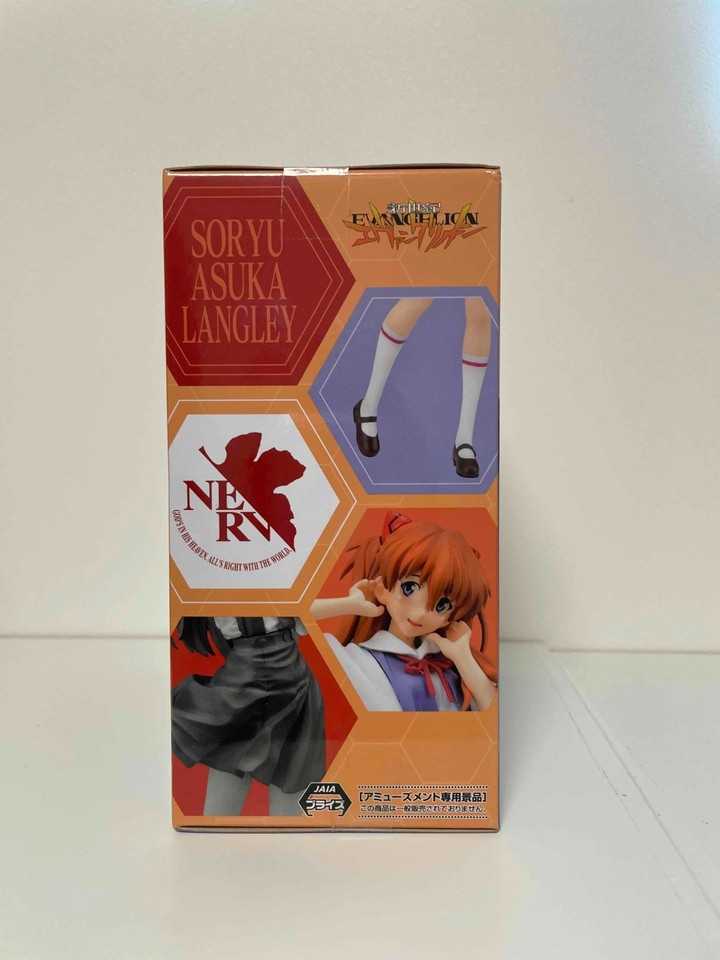 Figure Asuka Langley Sohryu Neon Genesis Evangelion – 30th Anniversary – PVC Multicolore – Neuf, Vendeur US