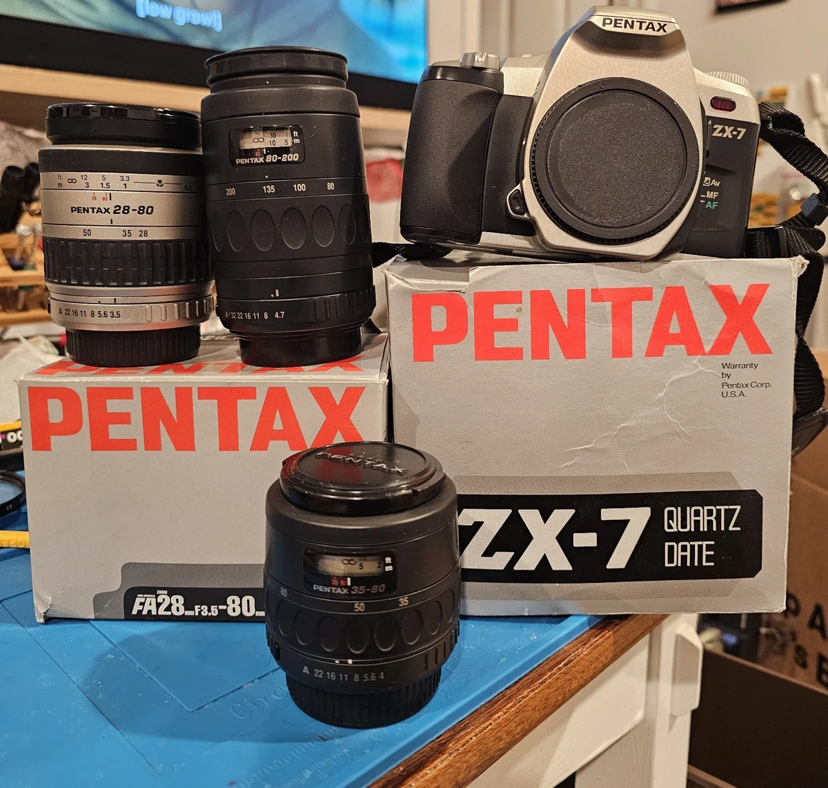 PENTAX ZX-7 Film Cameras for sale | eBay