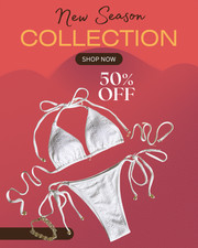 Conjunto de bikini verde sexy para mujer