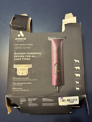 Andis AGC2 Super 2-Speed with Size 10 1.5mm UltraEdge Tested