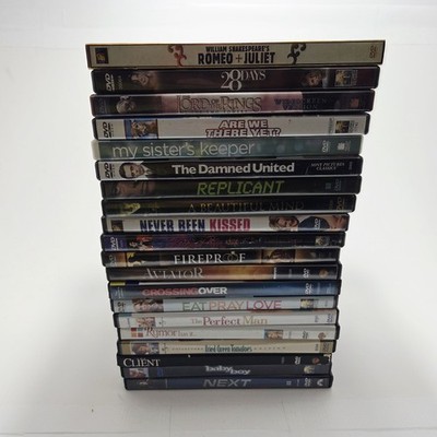 Lot Of 20 DVD Movies Action Adventure Thriller Drama Romance Comedy