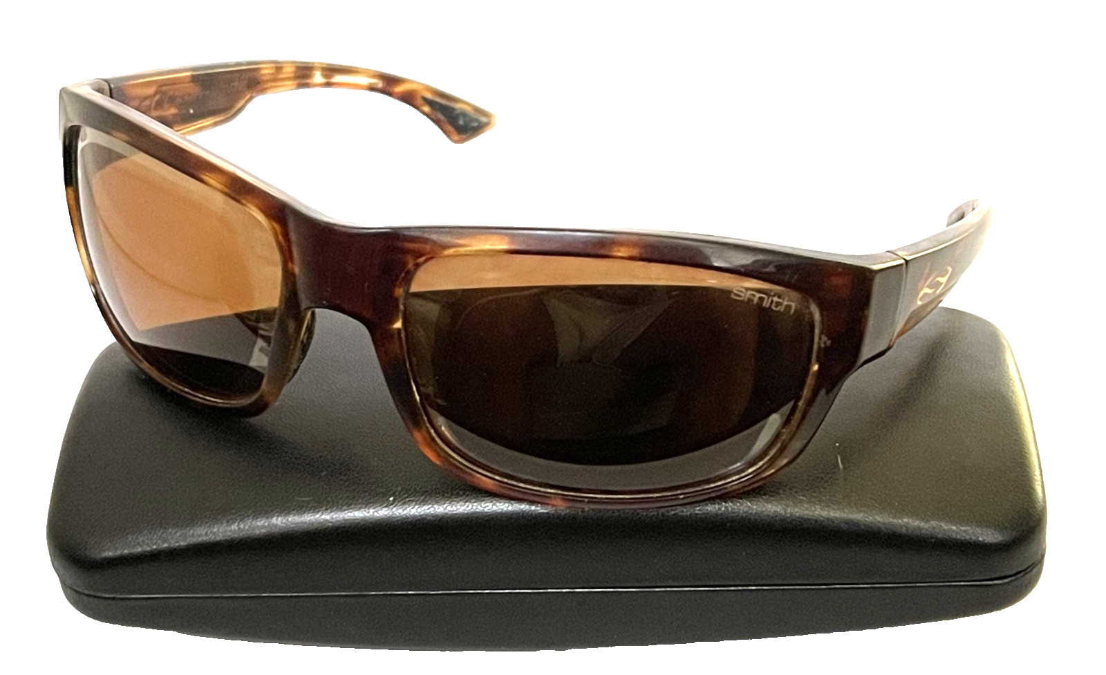 SMITH OPTICS DOVER Tortoise Techlite Brown Plasti… - image 1