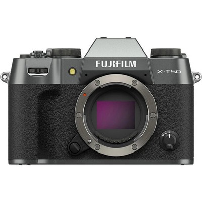 FUJIFILM X-T50 Mirrorless Camera (Charcoal Silver)     NEW IN BOX   