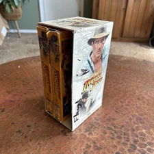 Adventures of Indiana Jones Trilogy VHS 2 Of 3 Missing Raiders Of The Lost Arc