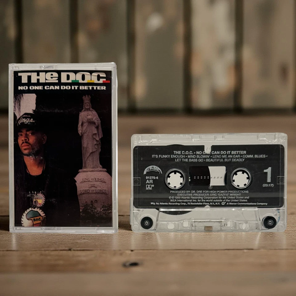 •THE D.O.C. ~ NO ONE CAN DO IT BETTER• ~1989 OG PRESSING~ (CASSETTE TAPE) - Image 2 of 4