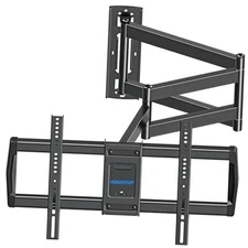  37.9" Long Arm TV Wall Mount for Most 42-75 Inch TVs, Full Motion single stud