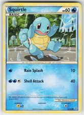 pokemon squirtle card value - (63/102) Preserved in a magnetic acrylic case and featuring a striking image of the captivating character squirtle basic pokemon card value
