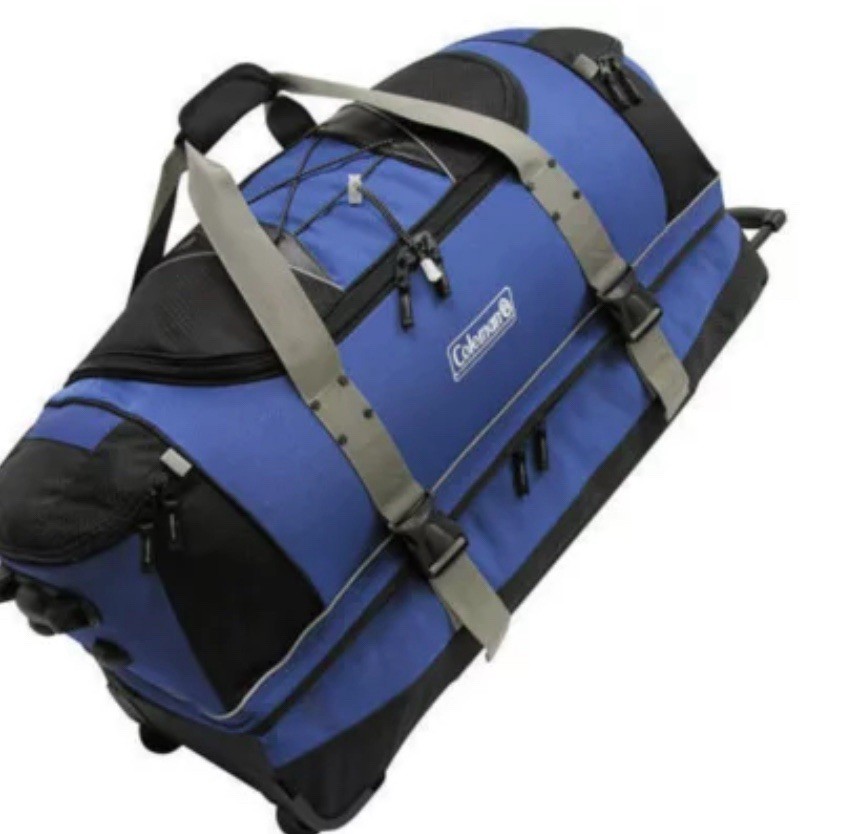 Coleman 30” Rolling Drop Bottom Duffel