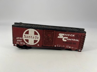 Life-Like #16927 HO Scale Santa Fe Shock Control Box Car Good Condition