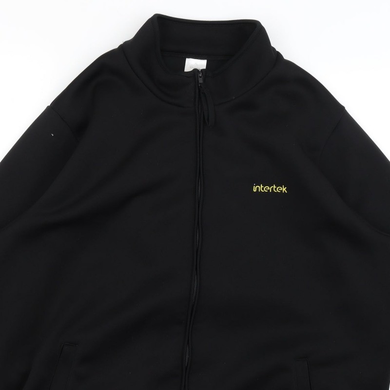 Alexandra Mens Full Zip Jumper Size XL Black High Neck Long Sleeve image 6
