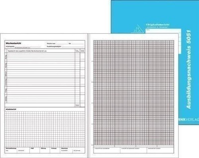 Gadget - Rnk-Verlag form book 5051 proof of training, -D- Rnk-verlag