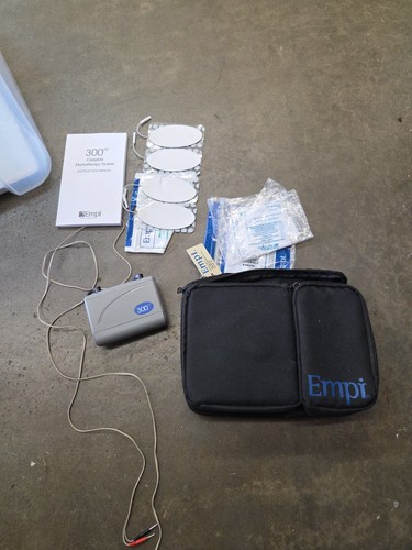 Empi 300PV TENS Unit in great condition Supplies and Case included