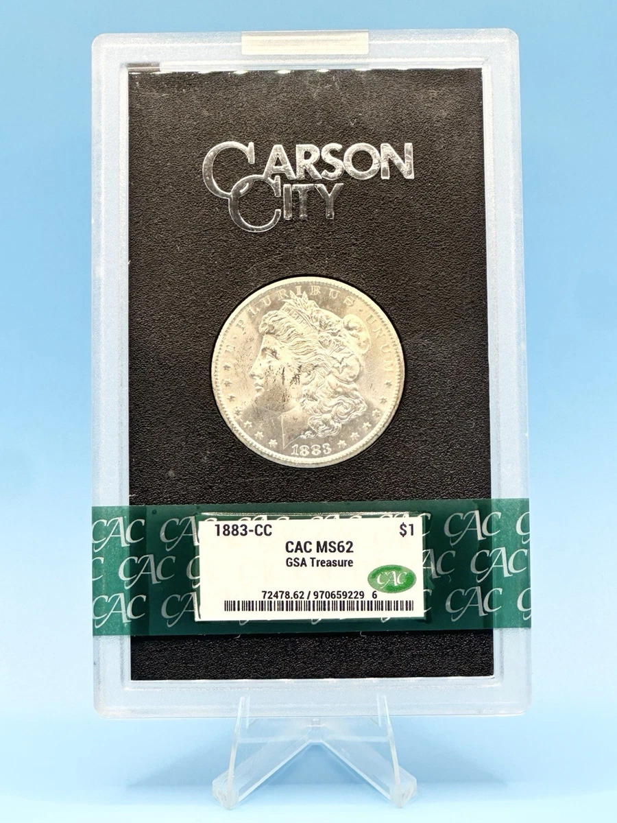 Carson City Grade MS 62 1883 Year Morgan US Dollars (1878-1921