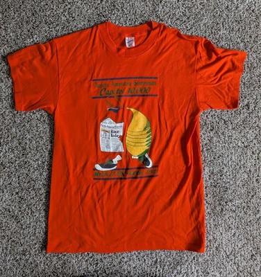 Austin American-Statesman Capitol 10,000 t-shirt 1988 LARGE