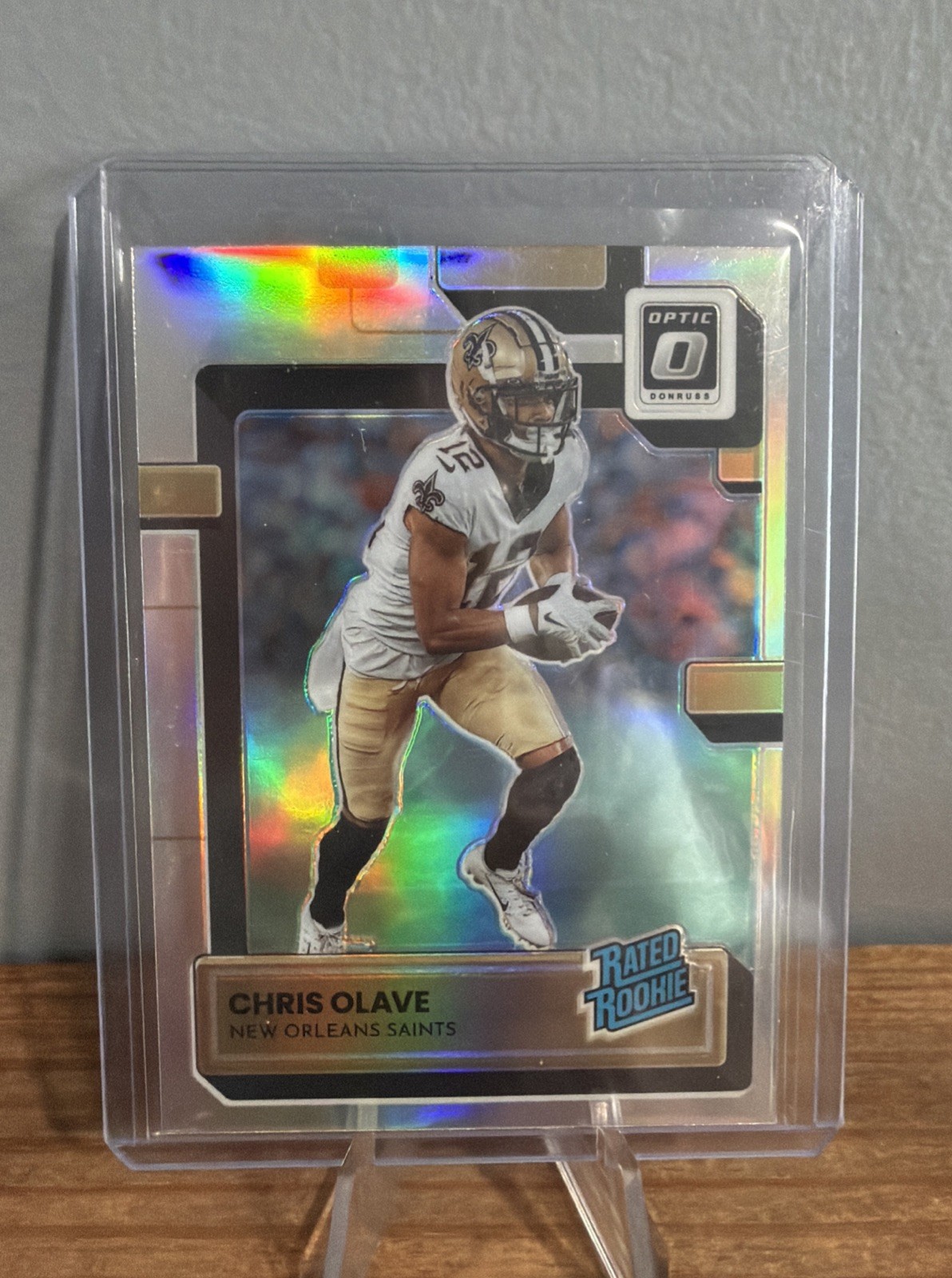 2022 Panini Donruss Optic - Rated Rookie Chris Olave #209 Holo Prizm (RC)