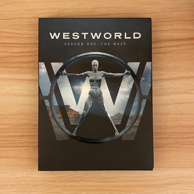 Westworld The Maze Season 1 One 2016 DVD Region 4 PAL 3 Disc Set With Slipcase - Image 1 of 4