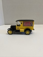 Vintage Coca Cola Die Cast Metal Delivery Truck Bank Coke 1993 Ertl Chevy GM