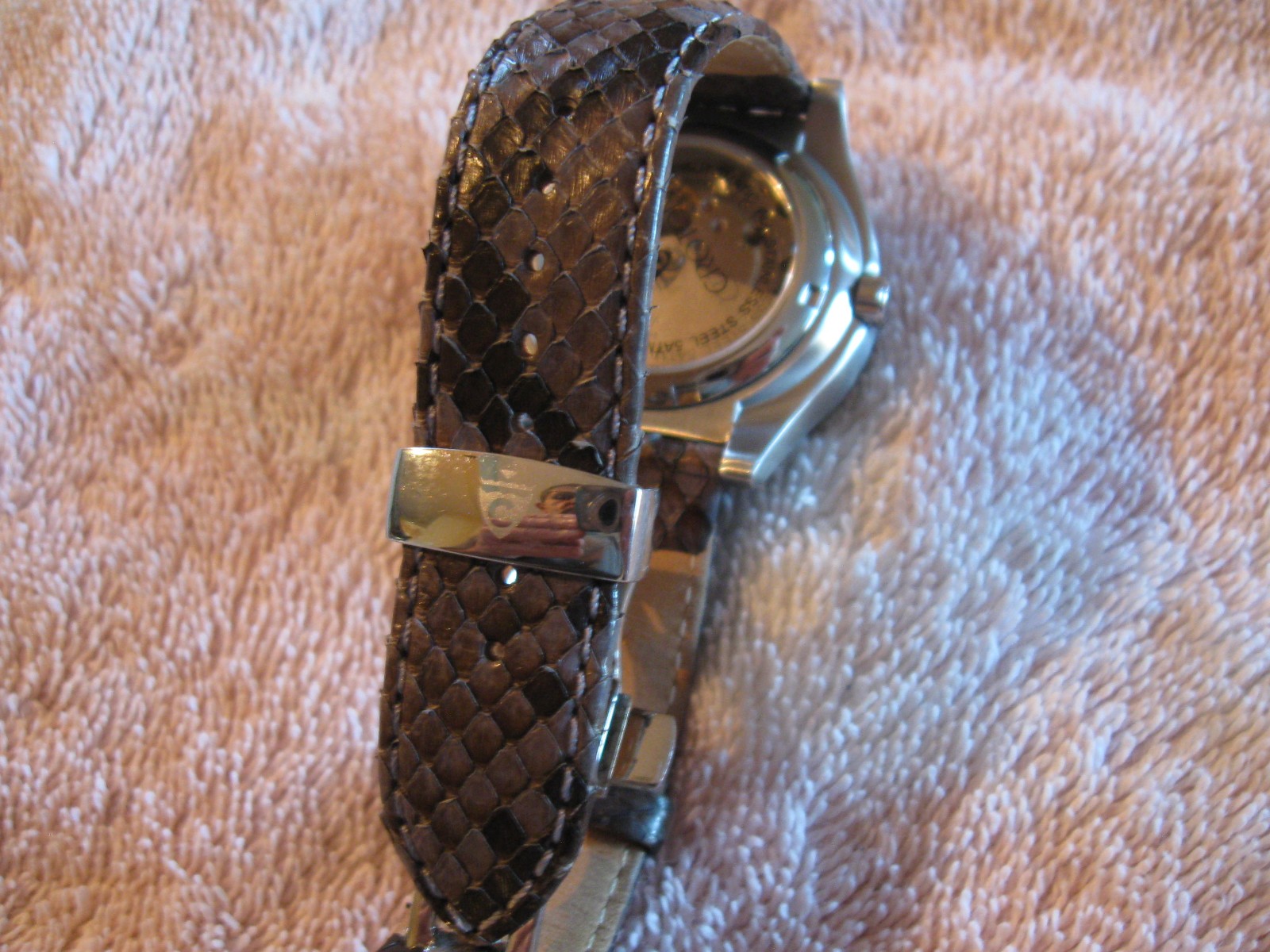 Croton Automatic Watch - Python Strap - image 7