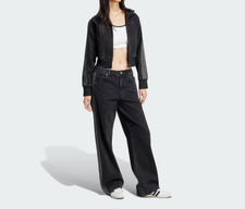 adidas Adicolor Denim 3-Stripes Track Pants JD3109 - True Black