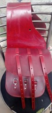 Western Horse Leather Saddle Bag Heavy Duty Traditional Trail Ride  Saddle Bag