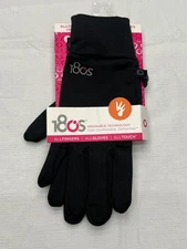 Women’s Gloves Sz: Medium 180s Wearable Technology Gloves - Wmn Blk MD  ( NEW)