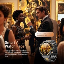 Blackview Men Tactical Smart Watch W90PRO With GPS 900mAh 20-Day Battery Life US 5