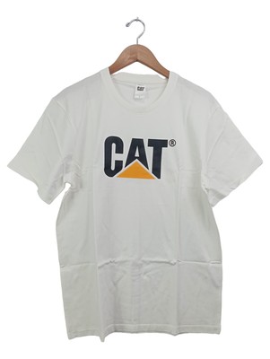 CAT BY CATERPILLAR T-Shirt L weiß Herren