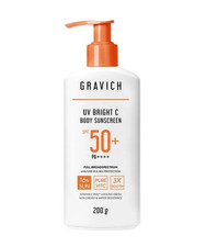 Gravich UV Bright C Body Sunscreen SPF50 PA   Light texture nourishment