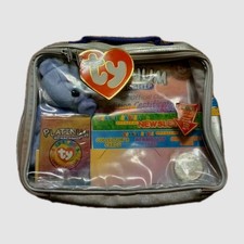 Ty Beanie Babies Platinum Membership Kit 1999 Plush Bear Cards Newsletter Bag