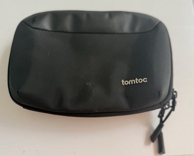 Tomtoc Tech Organizer Pouch Black Accessory Bag Case T13S1D1