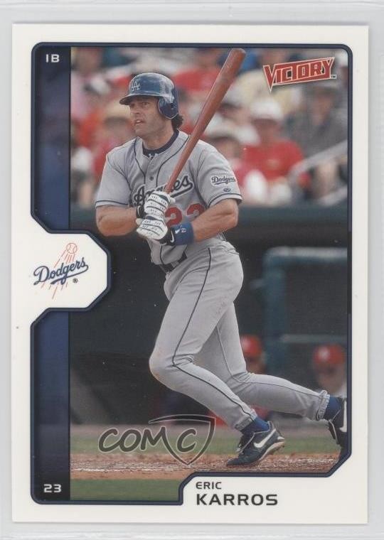 2002 Upper Deck Victory Eric Karros #341 2u3