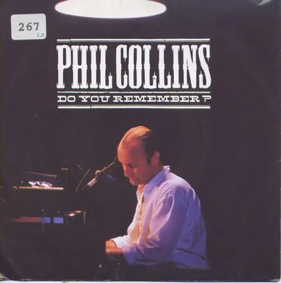 Phil Collins Do You Remember? Vinyl Single 7inch NEAR MINT WEA