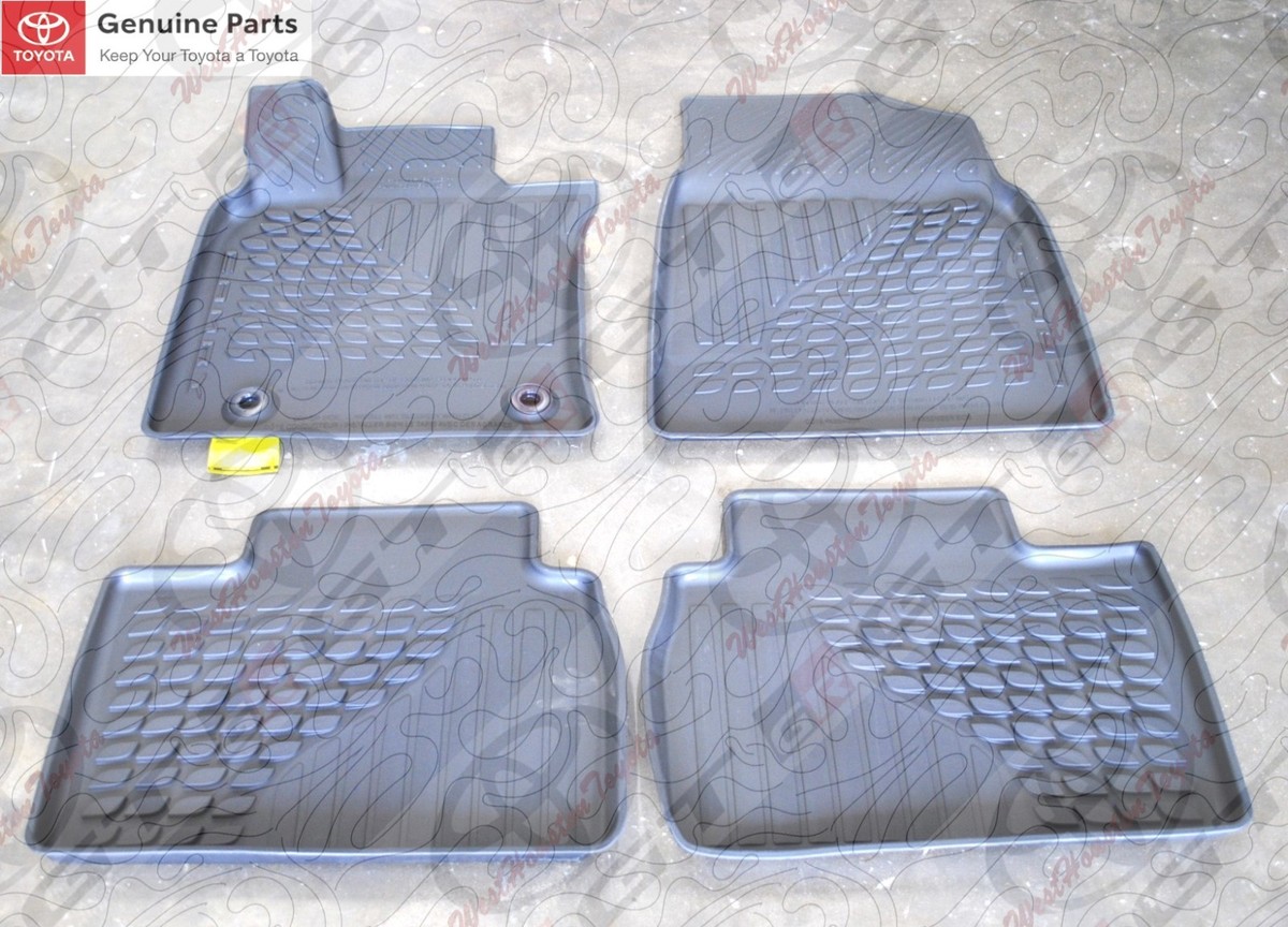 2025-2026 Toyota Camry Hybrid OEM All Weather Floor Mats-PT908