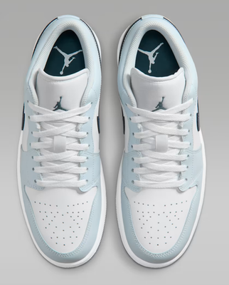 #ad Nike Air Jordan 1 Low White Blue Mens Shoes Sneakers Sizes US 8.5 17 $189.95