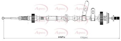 APEC CAB1615 Parking Brake Cable Pull Rear Left N/S Passenger Fits Land Rover