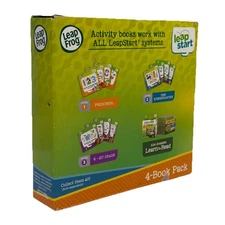 LeapFrog LeapStart Level 1 Activity Book Bundle NIB
