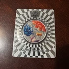 2025 Samoa Mermaid & Pearl 1 oz 999 Silver Antique Colorized Coin✅ in CERTI-LOCK