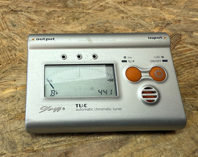 Stagg TU-C automatischer chromatischer Tuner   Stimmgerät für Gitarre, Bass, Vio