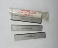 SHOPSMITH JOINTER BLADES - SET OF THREE- ITEM NO. 505640 -NEW OLD STOCK