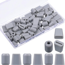 60 Pcs Rubber Sink Rack Feet for Grid Sink Protector 22.5 Mm 15 Mm Kitchen Wire