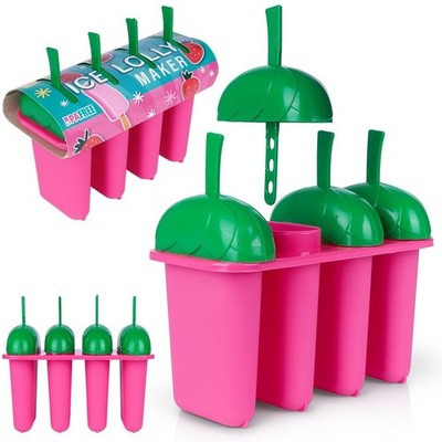 Eisformen, Popsicle-Form, 4 Stück, Sorbet, EXCELLENT HOUSEWARE 259310