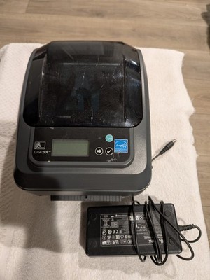 Zebra GX430t Thermal Label Printer NEW without orginal box and power cord