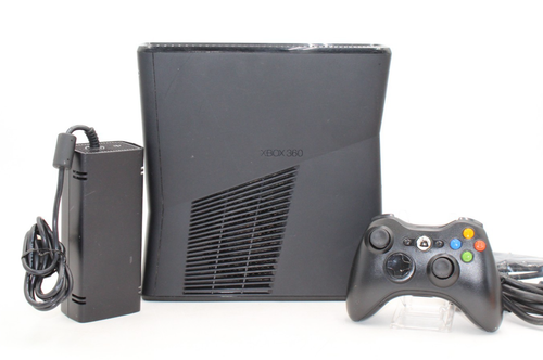 Microsoft Xbox 360 4GB Black Controller+ HDMI+ Power Cord (READ ...