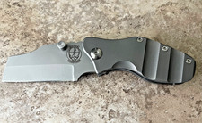 Custom Sniper Bladeworks Micro LPC Full Ti Frame Lock – Mint Safe Queen