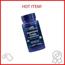 Life Extension Optimized Folate   L-methylfolate   Heart  Brain Support, Health