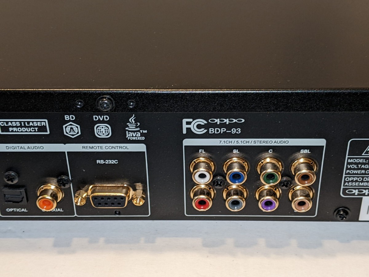 Oppo ブルーレイプレーヤー 本体 BDP-93 Oppo BDP-93 3D Blu-ray Player for sale online | eBay