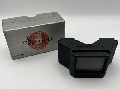 Rare Vintage Stereax Viewer A.P.I Ltd London 3D Stereoscopic Slide Viewer Boxed