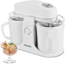 Macchina per Gelato Automatica - Capacità 0,9 Quart per Delizie Fatte in Casa