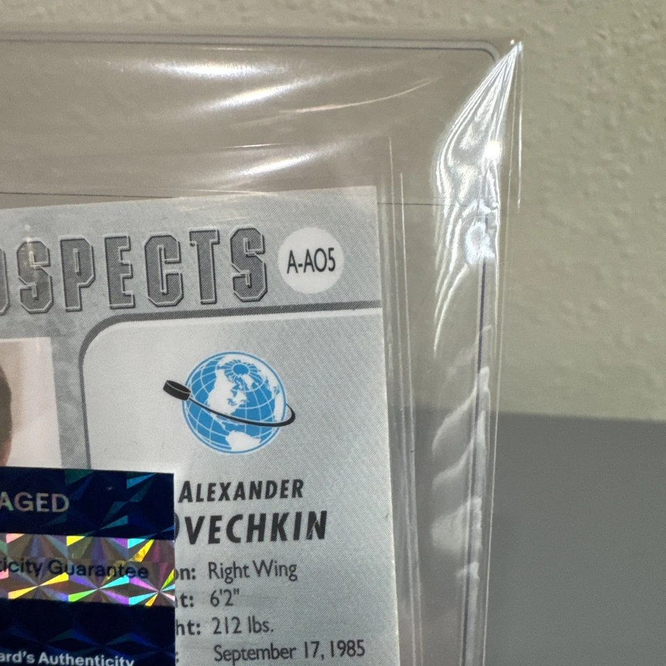 ALEXANDER OVECHKIN 2005 RC AUTOGRAPH SSP Vault ITG ROOKIE CARD Super Rare A-AO5 - Image 3 of 4