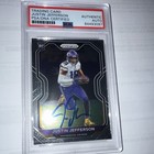 Panini 2020 Prizm Justin Jefferson RC Rookie Auto PSA/DNA Certified #398